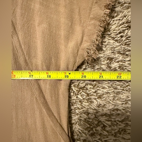 Umgee Tan High-Low Fringe Hem Dress - Picture 9 of 11